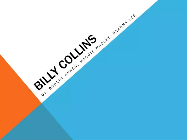 billy collins