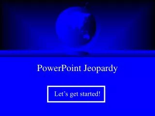 PowerPoint Jeopardy