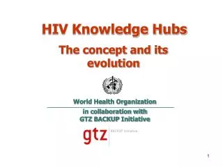 HIV Knowledge Hubs