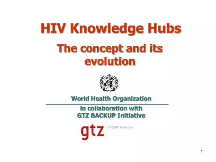 hiv knowledge hubs