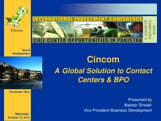Cincom A Global Solution to Contact Centers &amp; BPO