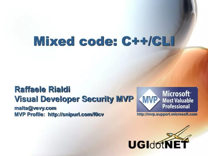 mixed code c cli
