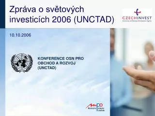 zpr va o sv tov ch investic ch 2006 unctad