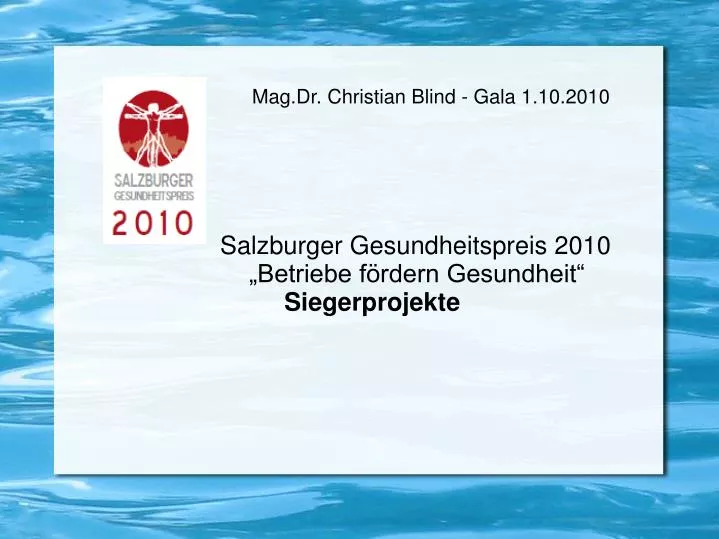 mag dr christian blind gala 1 10 2010