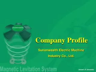 Sunonwealth Electric Machine Industry Co., Ltd.