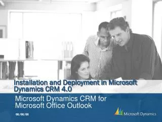 Installation and Deployment in Microsoft Dynamics CRM 4.0