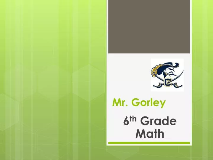 mr gorley