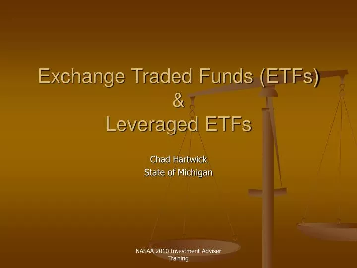 exchange traded funds etfs leveraged etfs