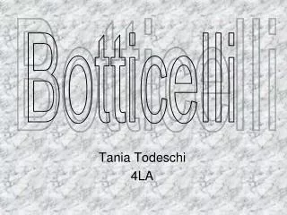 tania todeschi 4la