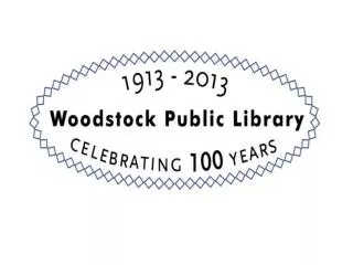 Woodstock Public Library District 2014 Budget Presentation