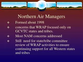 Northern Air Managers