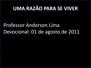 uma raz o para se viver