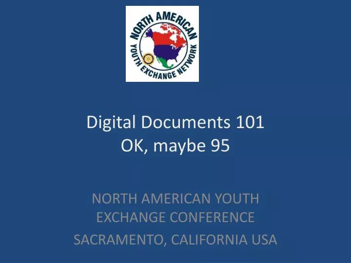 digital documents 101 ok maybe 95