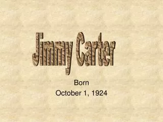 Born October 1, 1924