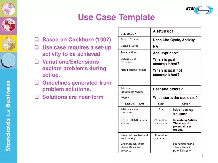 use case template