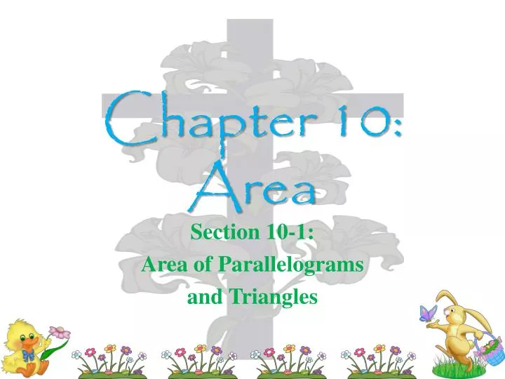 chapter 10 area