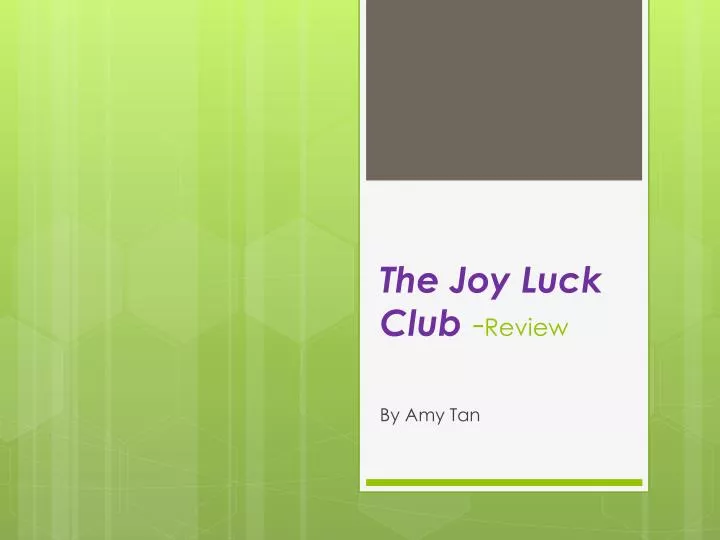 the joy luck club review