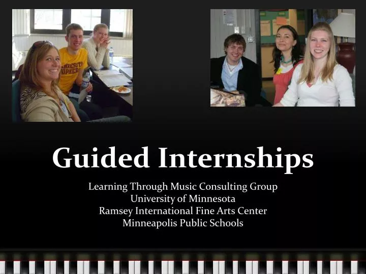 guided internships
