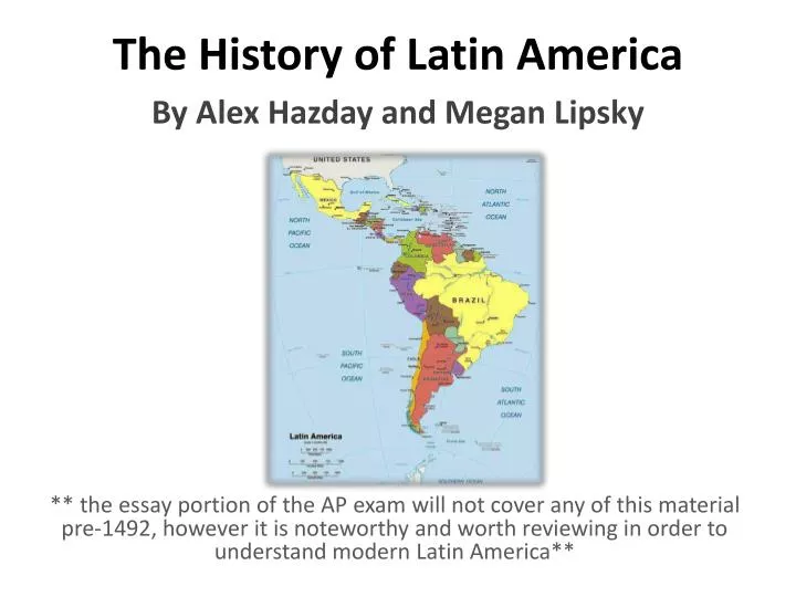 the history of latin america