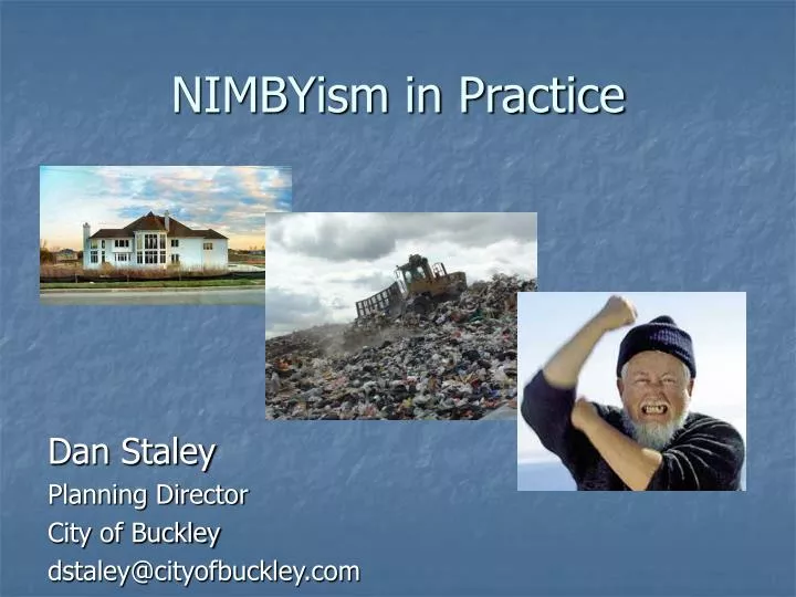 nimbyism in practice
