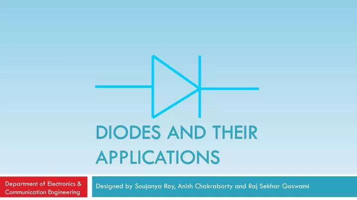 diodes and their applications