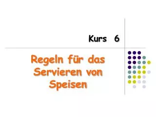 kurs 6