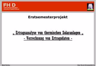 erstsemesterprojekt
