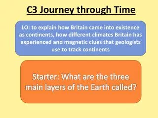 C3 Journey through Time
