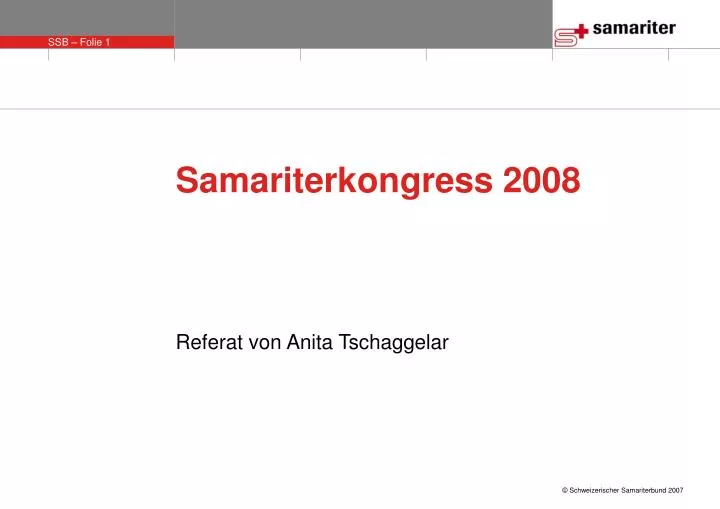samariterkongress 2008