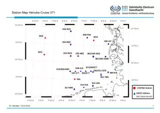 Station Map Heincke Cruise 371