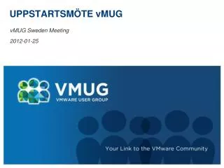uppstartsm te vmug