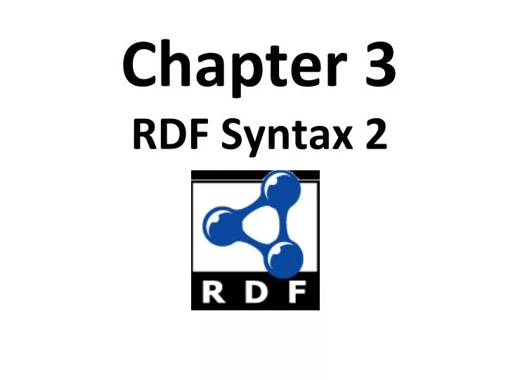 chapter 3 rdf syntax 2