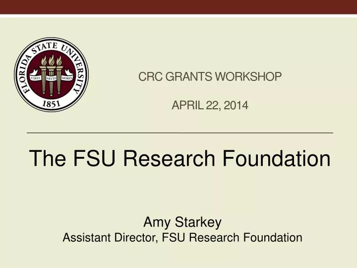 crc grants workshop april 22 2014