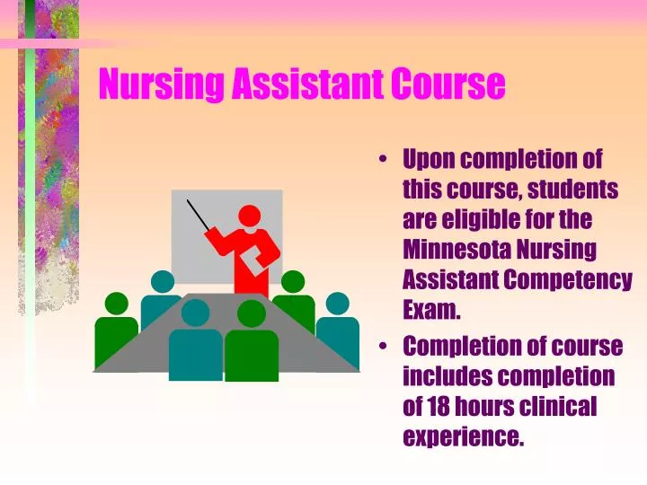 nursing assistant course