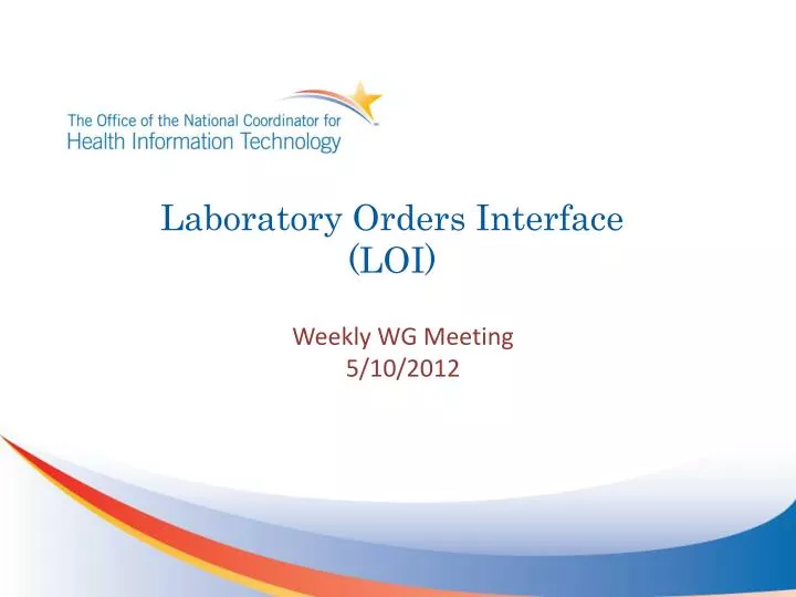 laboratory orders interface loi