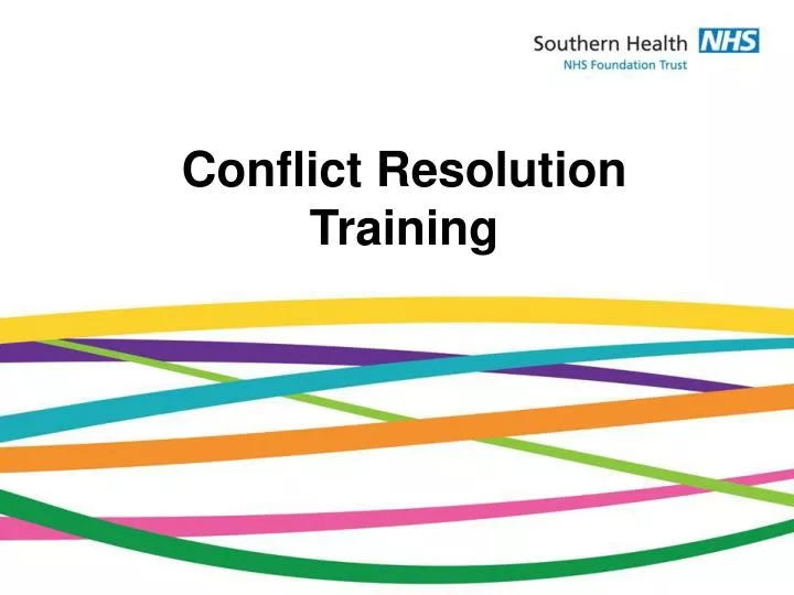 conflict resolution training
