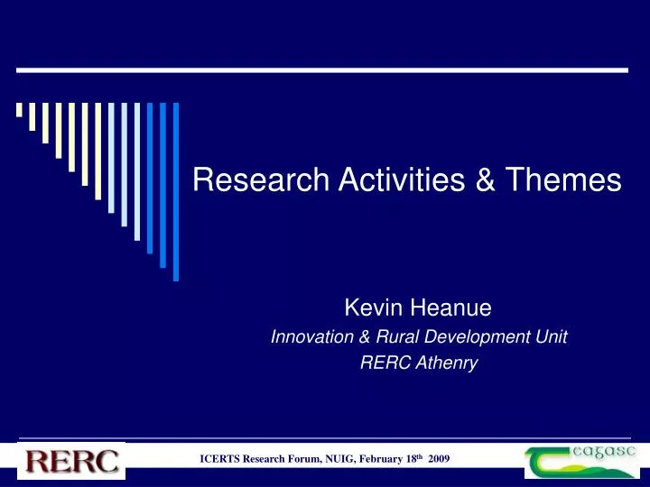 research activities themes