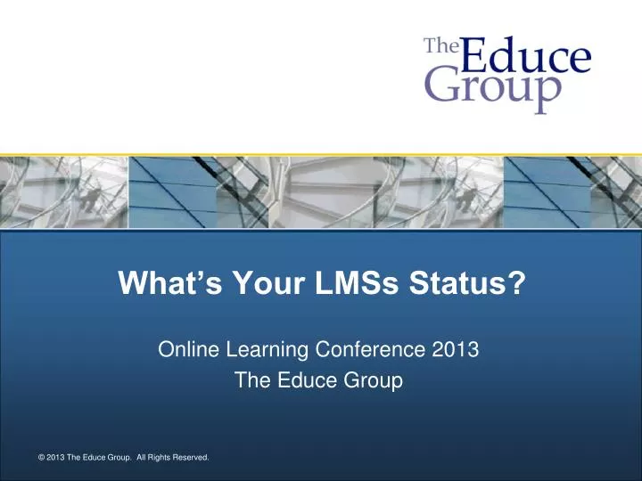 what s your lmss status