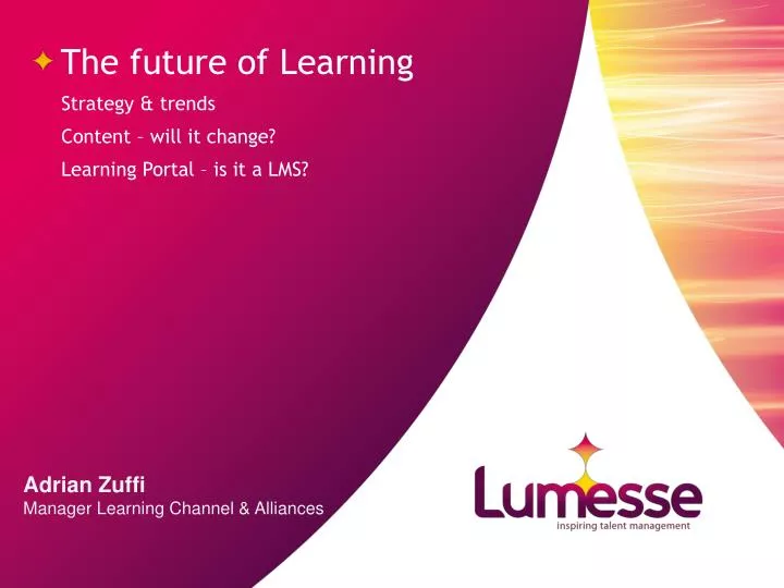 the future of learning