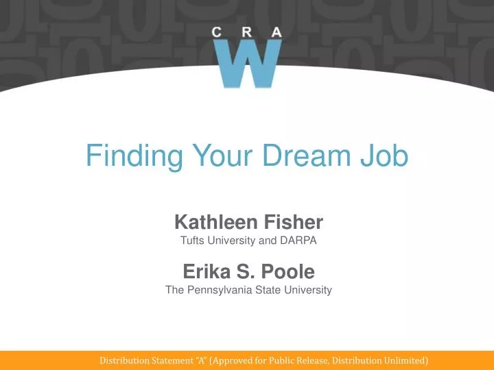 finding your dream job