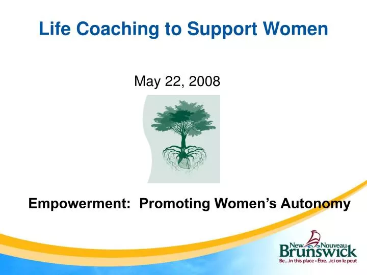 life coaching to support women