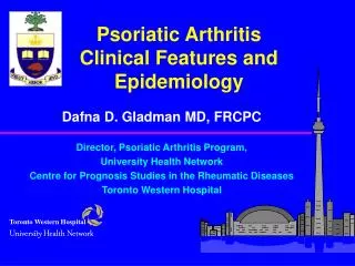 Psoriatic Arthritis Clinical Features and Epidemiology