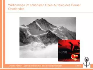 willkommen im sch nsten open air kino des berner oberlandes