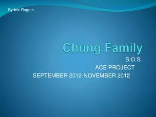 Chung Family