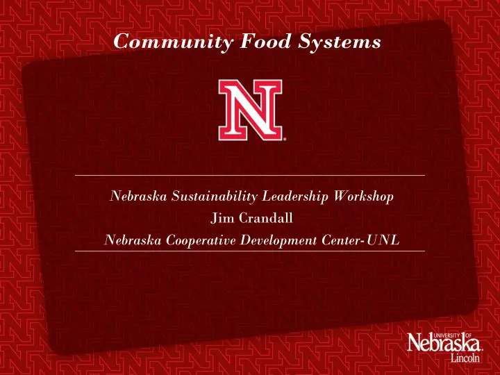 community food systems