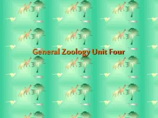 General Zoology Unit Four