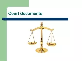 Court documents