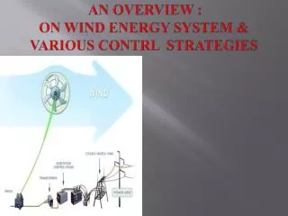 AN OVERVIEW : ON WIND ENERGY SYSTEM &amp; VARIOUS CONTRL STRATEGIES