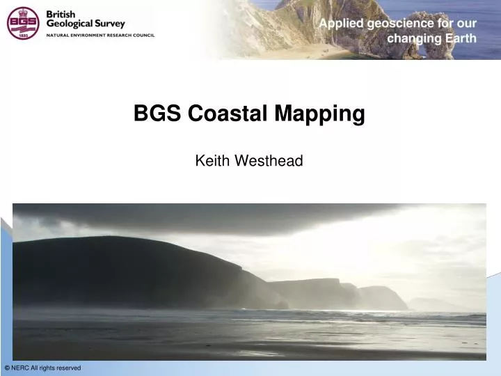 bgs coastal mapping