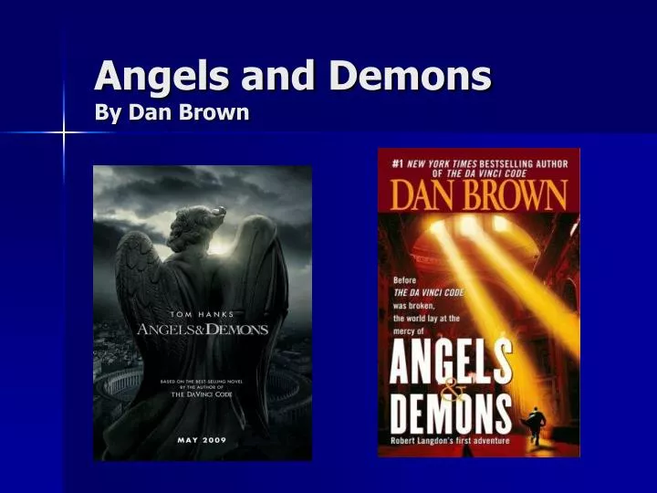 angels and demons by dan brown